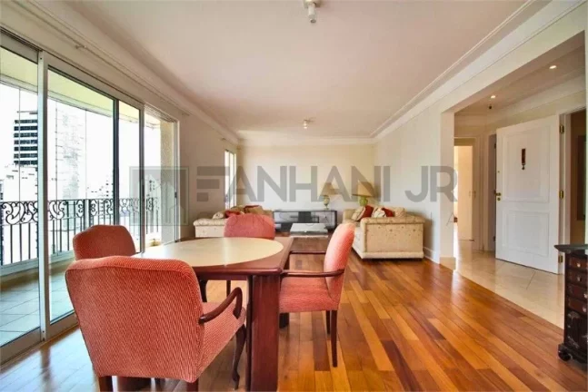 Imagem Imperdível! Apartamento de alto padrão com 3 suítes e 4 vagas na Cerqueira César, São Paulo-SP - 208m². Confira já!