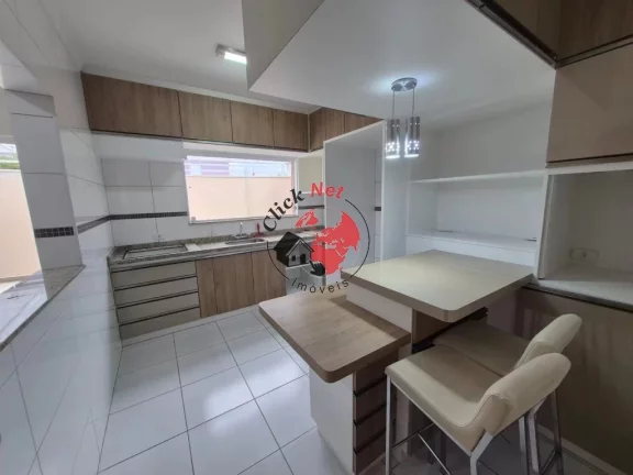Imagem Lindo sobrado para venda bem localizado no bairro de Nova Petrópolis, com 3 suítes, 6 vagas, 162,90m².