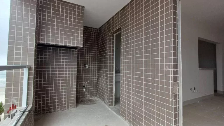 Imagem Apartamento com 1 dormitório à venda, 53 m² por R$ 394.216,07 - Jardim Real - Praia Grande/SP