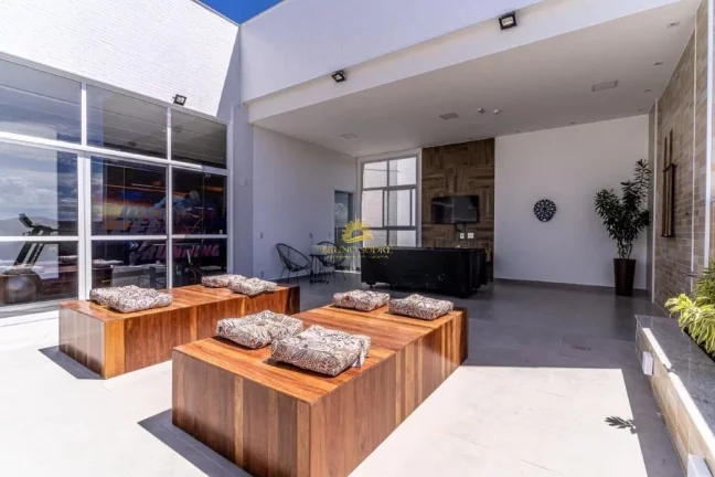 Imagem Apresentamos um imóvel de alto padrão com 4 suítes, 3 vagas de garagem e lazer completo na cobert...