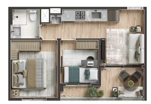 Imagem Apartamento à venda no bairro Saúde - São Paulo/SP