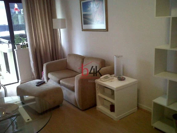 Imagem Apartamento Flat com 36 m² à venda, 1 dormitório e 1 vaga por R$ 1.060.000 - Itaim Bibi