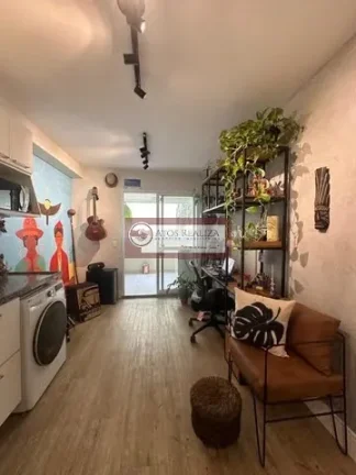 Imagem Apartamento com sacada em Santo Amaro - São Paulo | 42M², 1 suíte, 1 banheiro | R$ 500.000 à venda