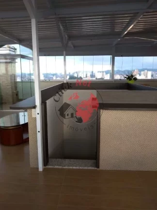 Imagem Cobertura Triplex ,Estudo permuta ,3 suítes ,2 com sacada, ,espaço gourmet , 4 vagas ,bairro Nova Petrópolis, São bernardo campo