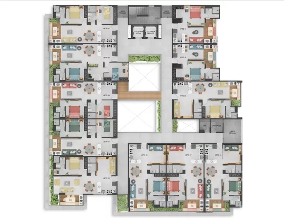 Imagem Apartamento à venda no bairro Tambaú - João Pessoa/PB
