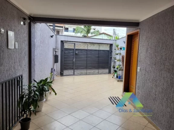 Imagem Santo André Lindo sobrado designer moderno, espaço gourmet, com excelente localização e valor.