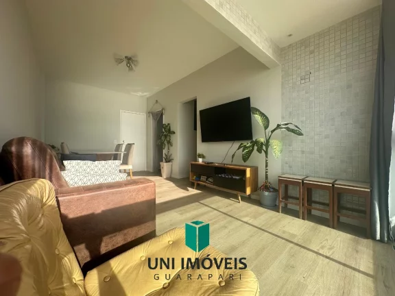 Imagem Lindo apartamento de 2 quartos com garagem na frente do Mar na Praia do Morro