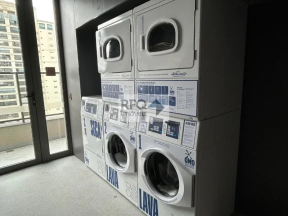 Imagem Studio de luxo no Brooklin Paulista: 1 quarto, 1 suíte, 1 banheiro, 27m² de área - Venda ou Locação em SP!