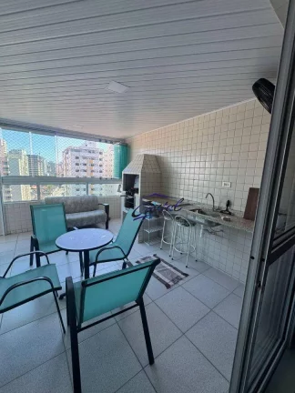 Imagem Apartamento com 3 dormitórios à venda, 136 m² por R$ 810.000 - Guilhermina - Praia Grande/SP