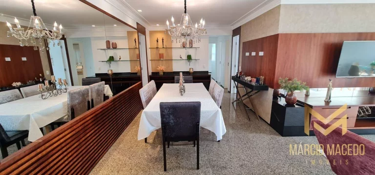 Imagem Apartamento projetado com 3 suítes à venda, 125 m² por R$ 750.000 - Engenheiro Luciano Cavalcante - Fortaleza/CE