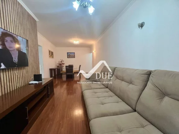 Imagem Ótimo Apartamento 2 dormitórios mais dependência na quadra da praia Aparecida em Santos