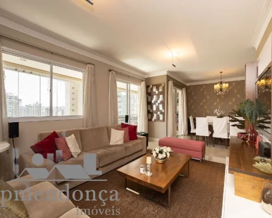 Imagem Apartamento na Vila Romana com 4 dormitórios ( 3 suites ) e 3 vagas, 172 m²