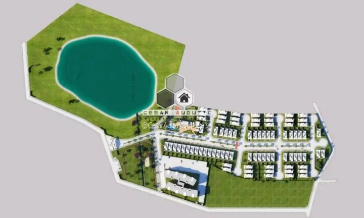 Imagem Oranje Park Eus?(C)bio - Casas duplex com 03 suítes em condominio no Eus?(C)bio