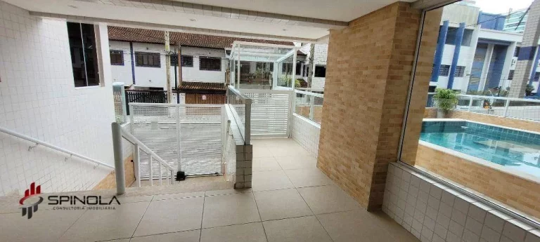 Imagem Apartamento com 2 dormitórios à venda, 62 m² por R$ 588.000,00 - Vila Caiçara - Praia Grande/SP