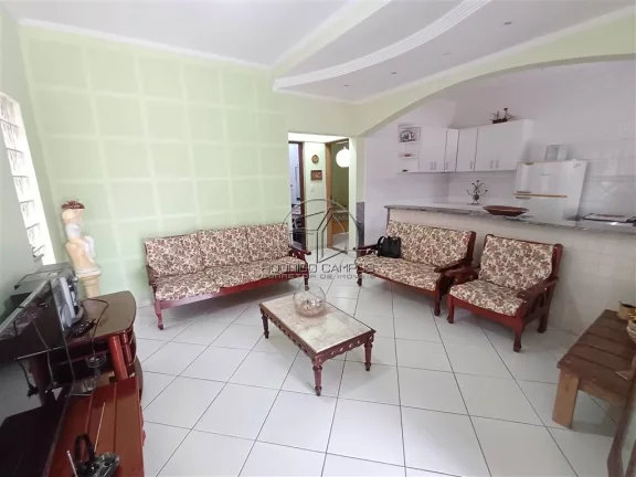Imagem Espaçosa Casa Térrea 3 Quartos no Canto do Forte - Praia Grande