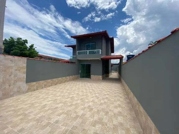Imagem Sobrado com 2 dorms, Flórida Mirim, Mongaguá - R$ 449 mil, Cod: 2204