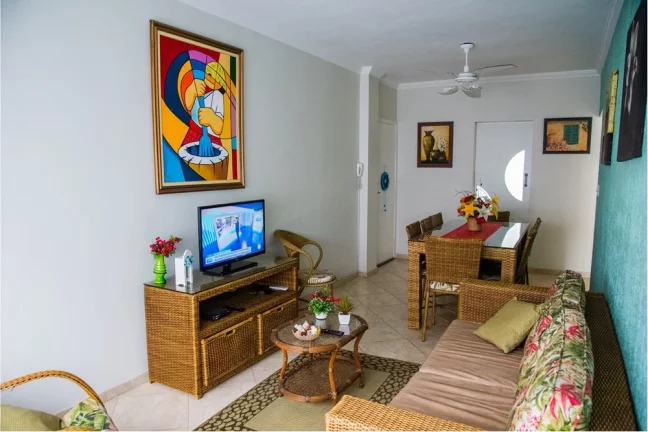 Imagem Cobertura 3 dms 120m² – Praia do Tombo (Guarujá) – 200m da areia – Documentação OK