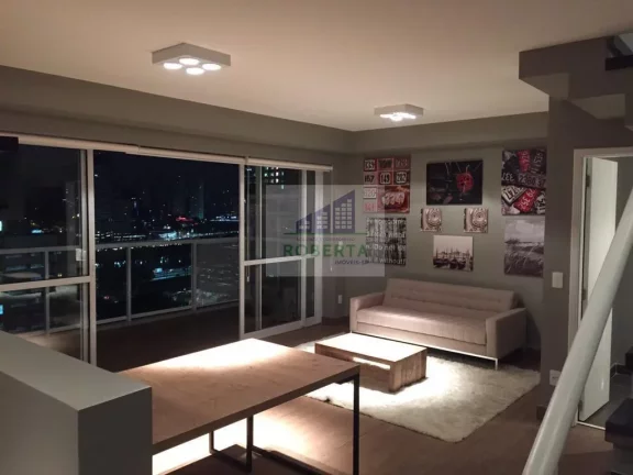 Imagem APARTAMENTO DUPLEX PARA LOCAÇÃO E VENDA NO BROOKLIN COM 1 DORMITÓRIOS