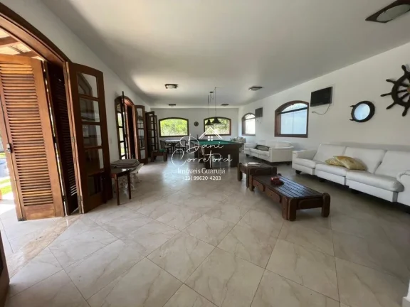 Imagem Casa térrea em condomínio no Jardim Acapulco, Guarujá-SP: 6 quartos, 4 suítes, 3 salas, 8 banheiros, 6 vagas, 800m²