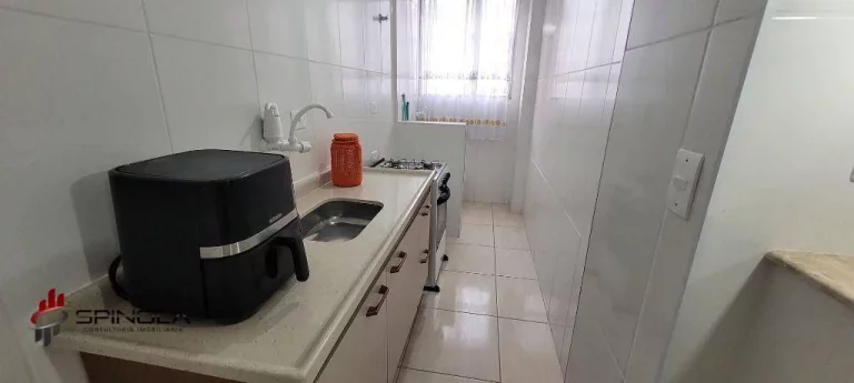 Imagem Apartamento com 1 dormitório à venda, 47 m² por R$ 270.000,00 - Vila Guilhermina - Praia Grande/SP