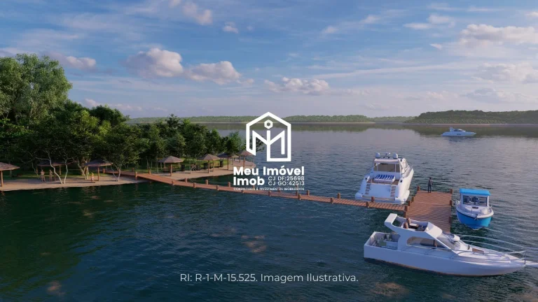 Imagem Cond Encanto das Águas Corumbá IV Lote 805m² Portaria 24 horas Lazer Completo
