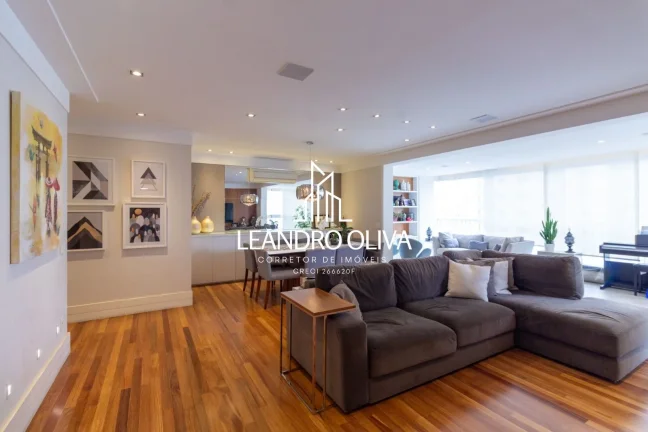 Imagem Condomínio Maison Lalique - Apartamento à venda com 181m², 4 quartos, 3 suites e 3 vagas em Moema