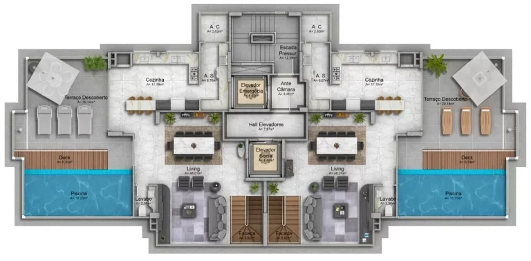 Imagem COBERTURA RESIDENCIAL em Balneário Camboriú - SC, Pioneiros