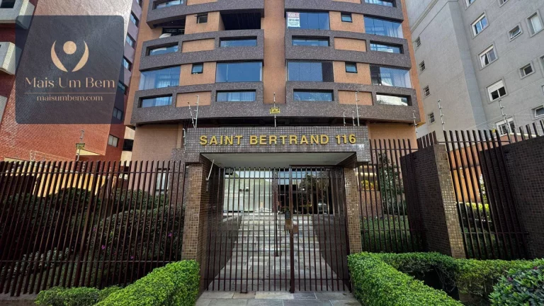 Imagem Apartamento com 2 quartos, 1 suíte, mobiliado, sacada com churrasqueira à venda, 82 m² por R$ 843.000 - Bairro Ahú - Curitiba/PR