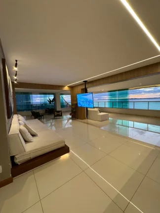 Imagem VILA SANTO ANTÔNIO - LADEIRA DA BARRA: 4 Suites c/ ampla varanda gourmet, vista mar Baía de todos os santos, 278,00m2 privativos, andar alto e 4 vagas