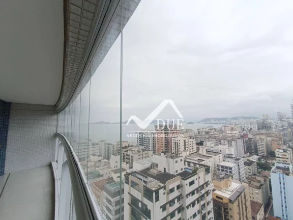 Imagem Apartamento com 4 suítes e 3 vagas demarcadas à venda, 255 m² por R$ 4.490.000 - Aparecida - Santos/SP