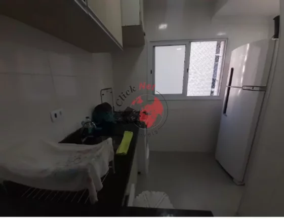 Imagem Apartamento á 100m2 da Praia ,2 dorm, 1 suíte, varanda vista para o mar ,1 vagas, 75 m2,bairro Guilhermina,Praia grande