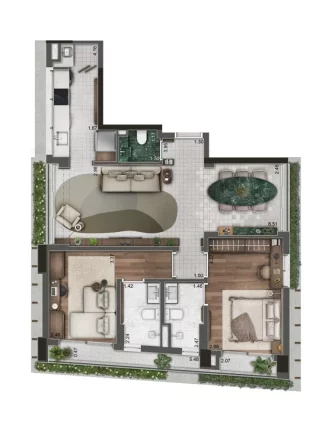 Imagem Apartamento em Itaim Bibi - São Paulo SP