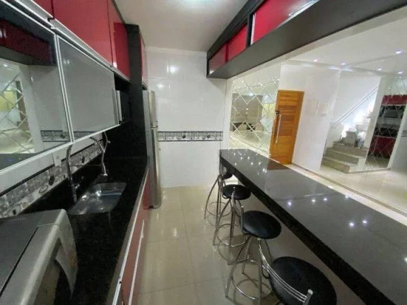 Imagem Cobertura com 3 dormitórios à venda, 196 m² por R$ 850.000,00 - Parque das Nações - Santo André/SP