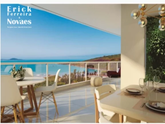 Imagem Apartamento com 3 dormitórios e 2 vagas de garagem a Venda na praia do morro, financiamento direto com a Construtora