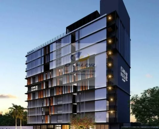 Imagem Vendo Flat de 20 m² a 22m², em Ponta de Campina, Cabedelo