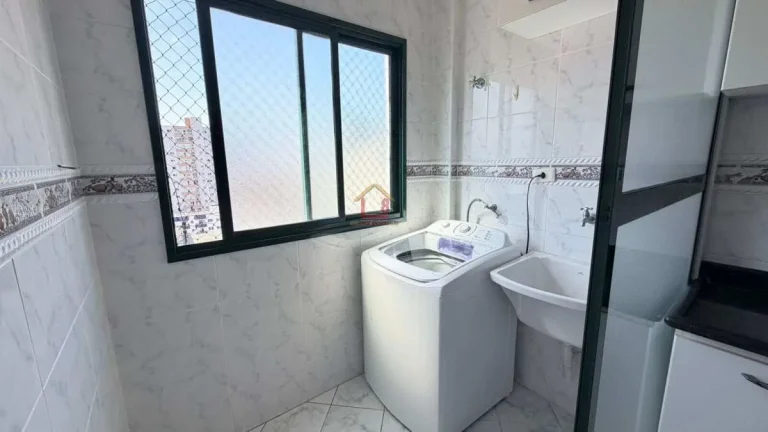 Imagem Apartamento para alugar em Praia Grande, Canto do Forte, com 1 quarto, 55m2