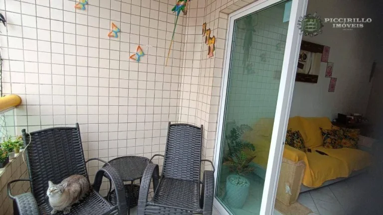 Imagem Apartamento com 2 dormitórios à venda, 78 m² por R$ 450.000 - Vila Assunção - Praia Grande/SP