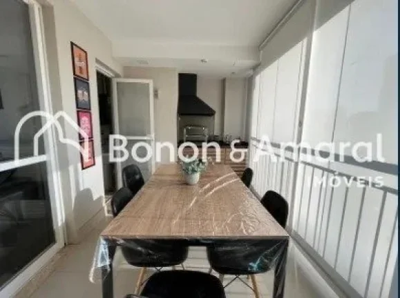 Imagem Este apartamento mobiliado está disponível para venda no Taquaral, oferecendo 83 m² de área úti...