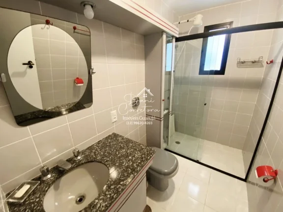 Imagem Apartamento à venda em Guarujá-SP, Pitangueiras: 2 quartos, 1 suíte, 2 salas, 2 vagas, 105m². Venha conferir!