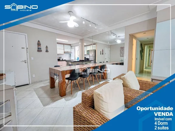 Imagem Apartamento à venda com 4 Dormitórios 2 suítes 2 vagas 134m² - Riviera de São Lourenço - Bertioga SP. Módulo 7