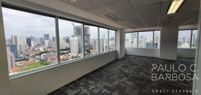 Imagem Pinheiros Locação - Andar com 218m² - 8 Vagas