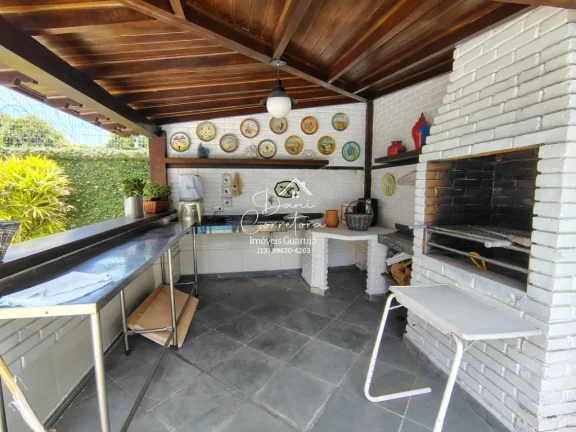 Imagem Excelente casa no Condomínio Granville, Enseada, Guarujá-SP: 4 quartos, 2 suítes, 4 salas, 4 banheiros, 4 vagas e 390,11 m²!