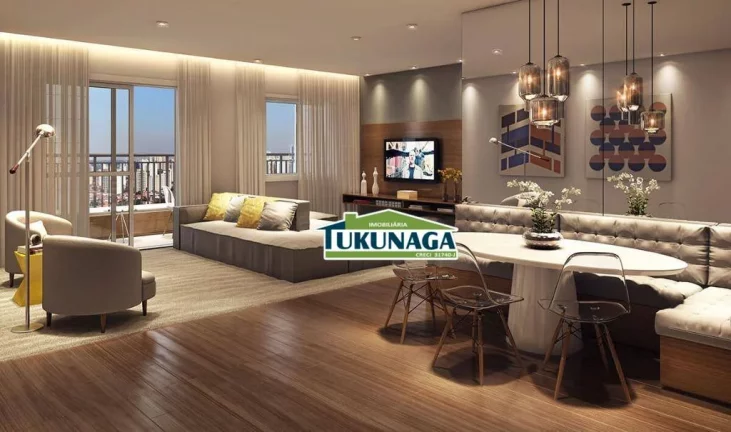 Imagem Apartamento com 2 quartos à venda, 75 m² por R$ 585.000 - Picanco - Guarulhos/SP