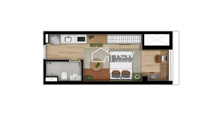 Imagem Apartamento à venda no bairro Moema - São Paulo/SP, Zona Sul