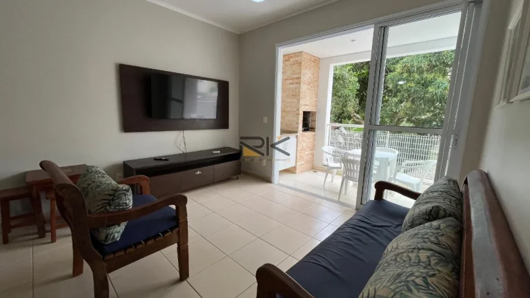 Imagem APARTAMENTO PRAIA GRANDE com 2 dormitórios sendo 1 suíte,1 vaga de garagem,varanda gourmet com churrasqueira,sala 2 ambientes