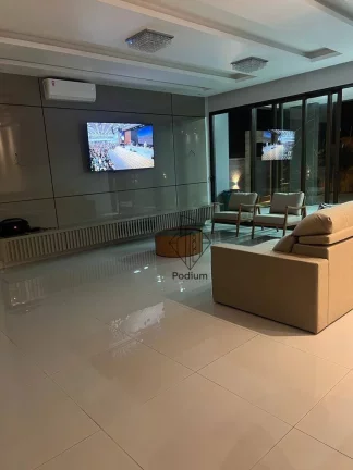 Imagem Casa de porteira fechada com sobrado e piscina privativa em condomínio fechado no Alphaville/PB Bayeux - CA0120