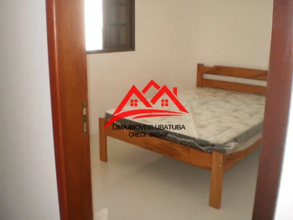 Imagem Casa Venda no Itaguá, Ubatuba, com 3 quartos sendo 2 suítes, 3 vagas, mobiliada.