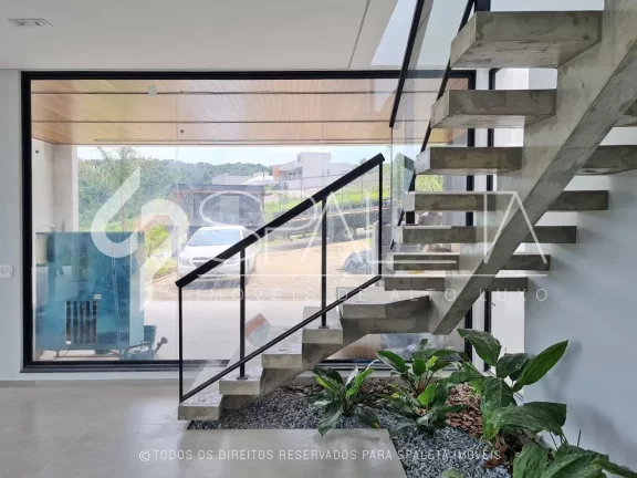 Imagem Maravilhosa residência com arquitetura moderna disponível para locação e venda na Fazenda Serrazul I