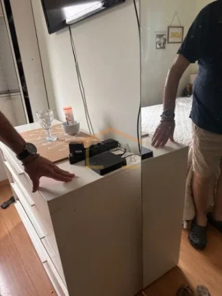 Imagem Apartamento, 3 dormitórios, sendo 1 suíte, sala para 2 ambientes, cozinha com armários, área de ...