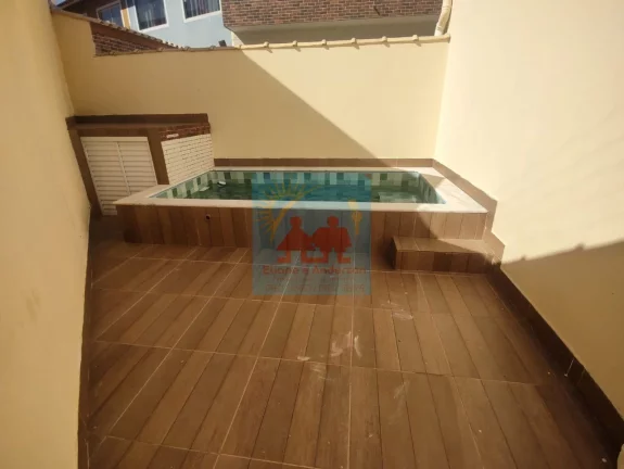 Imagem Condominio à 50 metros da Praia do Agenor de Campos em Mongaguá, com piscina privativa e duas suites
